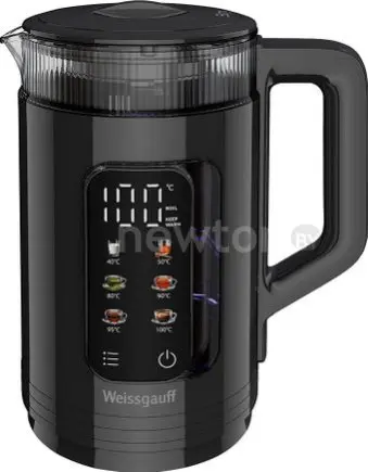 Электрический чайник Weissgauff WK 1540 EasyFill Db Touch BodyCool