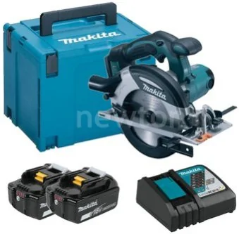 Дисковая (циркулярная) пила Makita DHS630RTJ (с 2-мя АКБ)