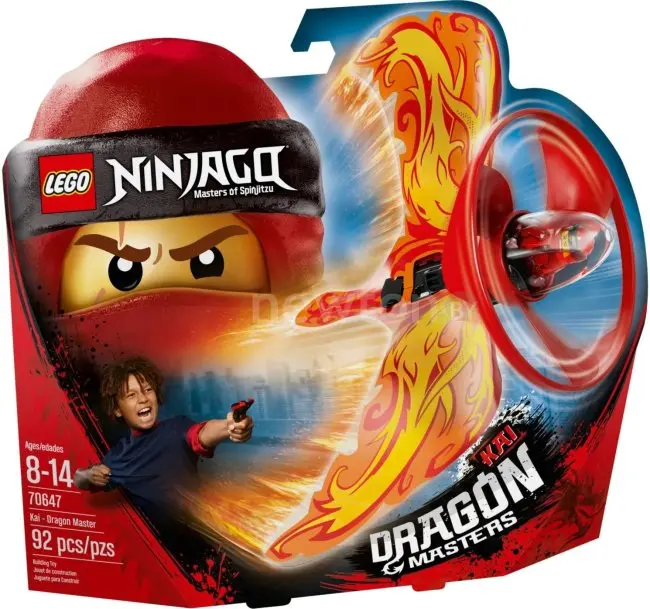 Конструктор LEGO Ninjago 70647 Кай — Мастер Дракона