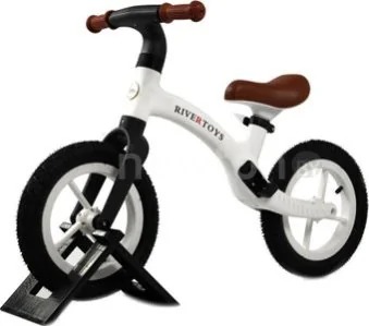 Беговел RiverToys HB-001 (белый)