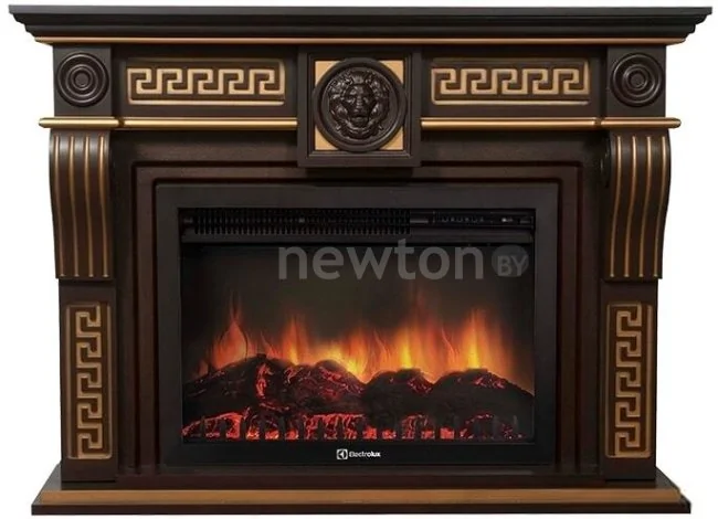 Портал Firelight Vittoriano 30 (темный дуб с золотой патиной)
