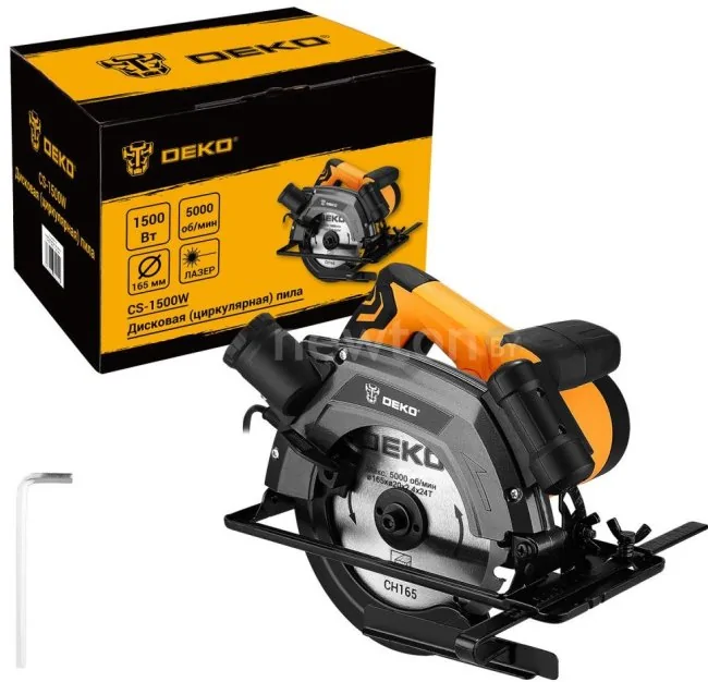 Дисковая (циркулярная) пила Deko CS-1500W 084-1150