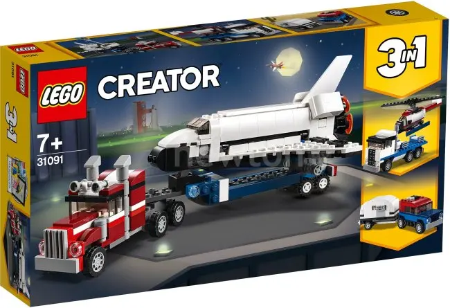 Конструктор LEGO Creator 31091 Транспортировщик шаттлов