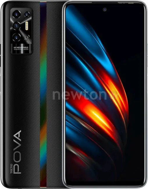 Телефон Tecno Pova 2 4GB/128GB (черный)