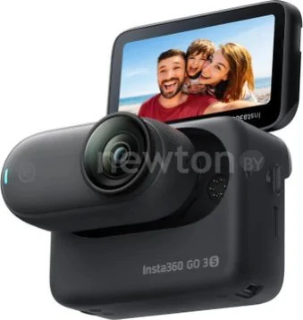 Экшен-камера Insta360 GO 3S 128GB (черный)