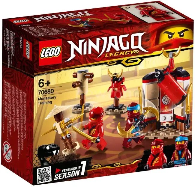 Конструктор LEGO Ninjago 70680 Обучение в монастыре