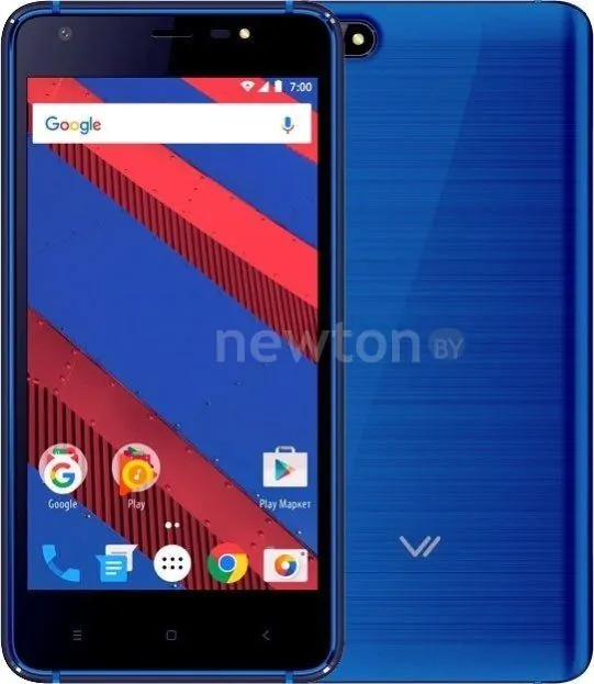 Телефон Vertex Impress Spring (синий)