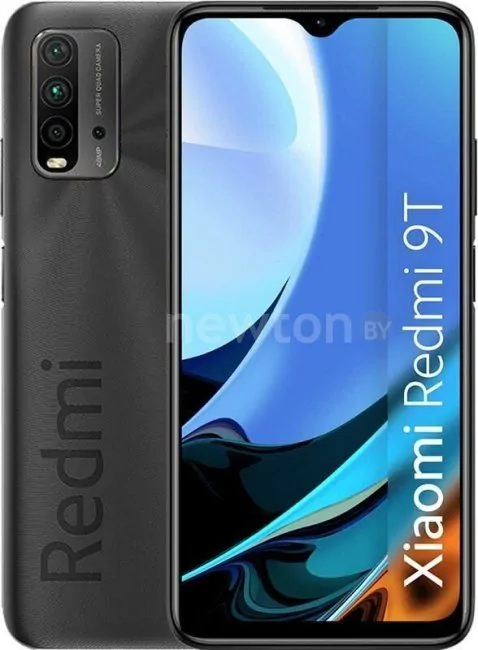 Телефон Xiaomi Redmi 9T 4GB/64GB (угольно-серый)