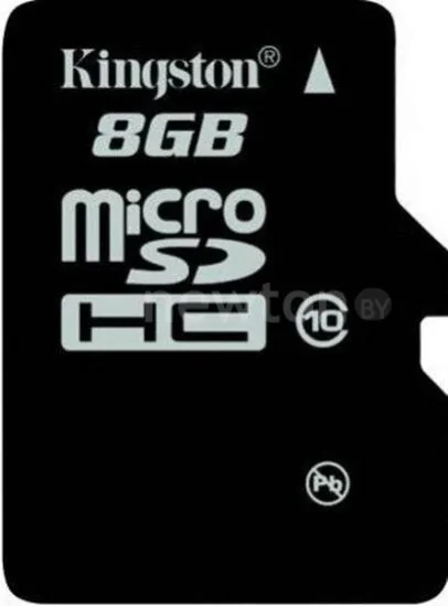 Карта памяти Kingston microSDHC (class 10) 8 Gb (SDC10/8GBSP)
