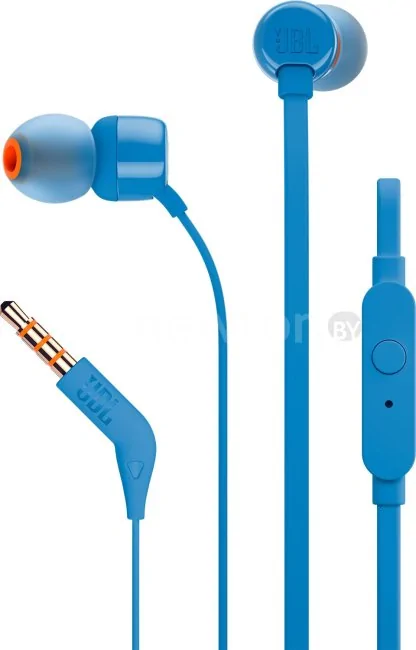 Наушники с микрофоном JBL Tune 110 (синий)