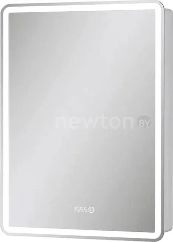 EQUIL Шкаф с зеркалом Nice LED 60 с часами (правый)