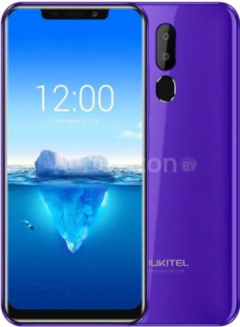 Телефон Oukitel C12 Plus (фиолетовый)