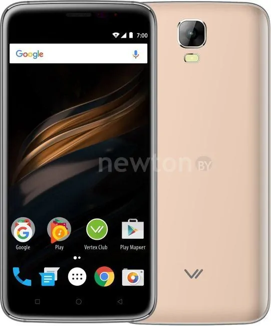 Телефон Vertex Impress Win (золотистый)