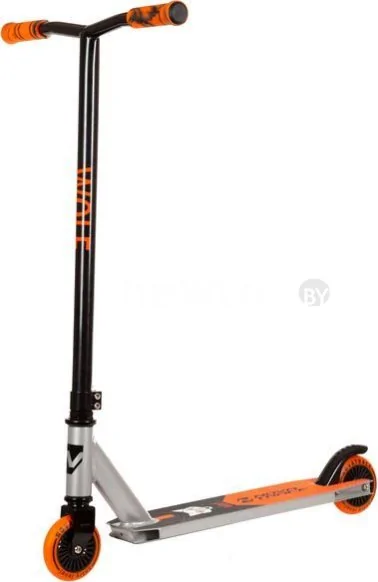 Трюковый самокат Novatrack Wolf 60 100P.WOLF.BGR22 (оранжевый)