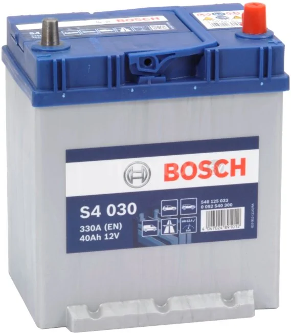 Автомобильный аккумулятор Bosch S4 030 (540125033) 40 А/ч