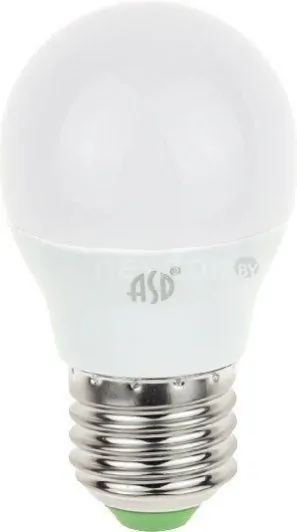 Светодиодная лампа ASD LED-Шар-standard E27 3.5 Вт 4000 К [4690612002040]