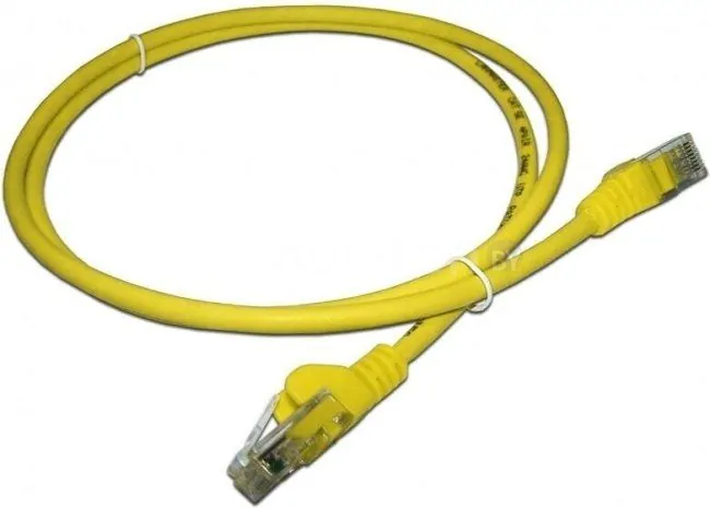 Кабель Lanmaster LAN-PC45/U5E-1.5-YL