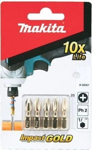 Набор бит Makita B-28357 (5 предметов)