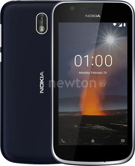 Телефон Nokia 1 Dual SIM (синий)