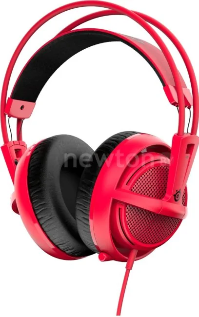 Наушники с микрофоном SteelSeries Siberia 200 Forget Red