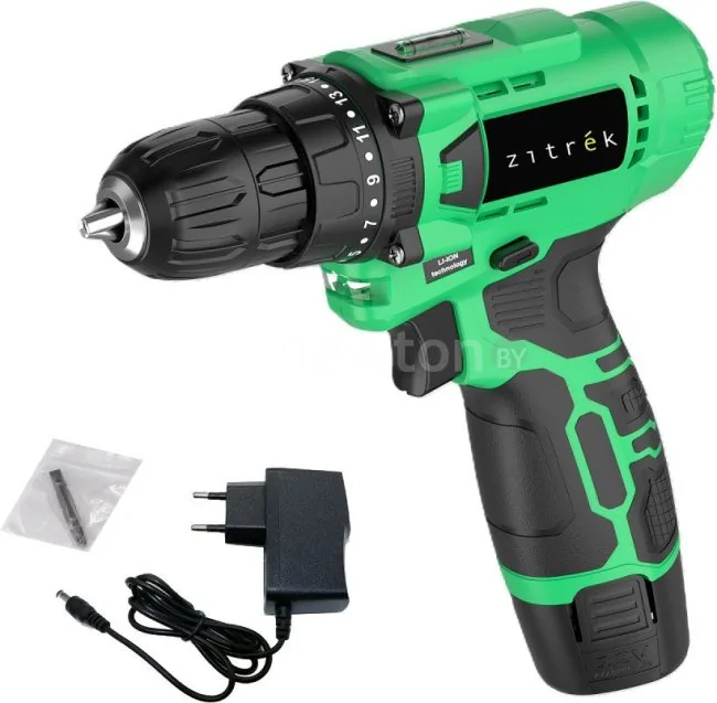 Дрель-шуруповерт Zitrek Green Li Plus 083-1021 (с 1-им АКБ)