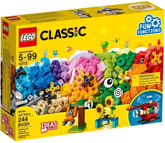 Конструктор LEGO Classic 10712 Кубики и механизмы