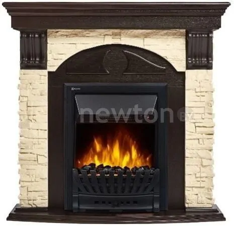 Портал Firelight Torre Classic (камень слоновая кость/шпон венге)