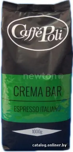 Кофе Caffe Poli Crema Bar зерновой 1000 г