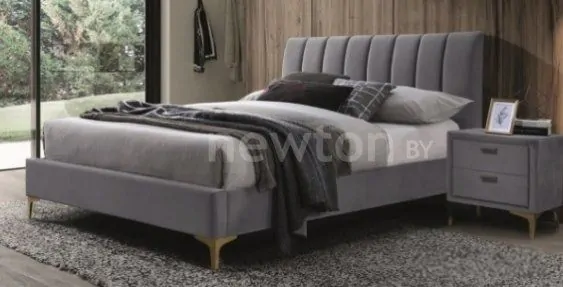 Кровать Signal Mirage Velvet 160x200 (серый)