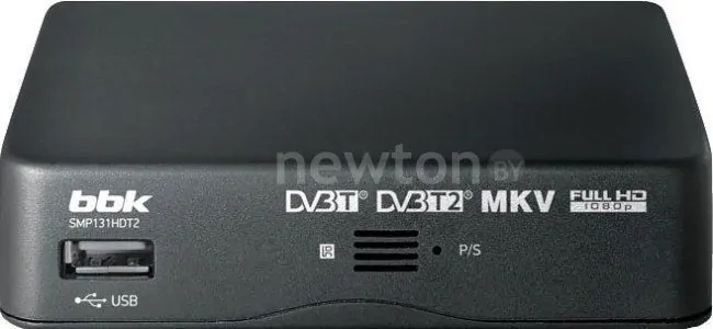 Приемник цифрового ТВ BBK SMP131HDT2 Dark Gray