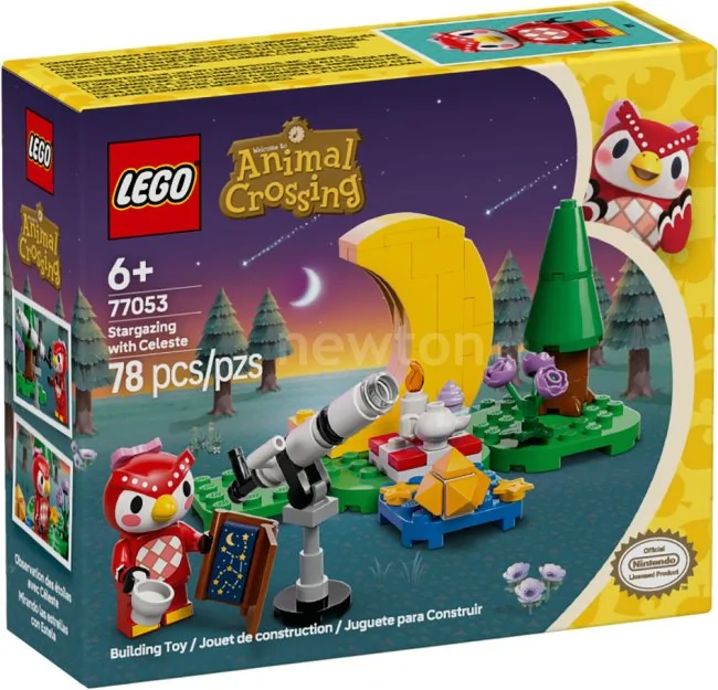 Конструктор LEGO Animal Crossing 77053 Наблюдение за звездами с Селестой