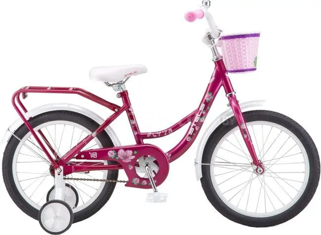 Детский велосипед Stels Flyte Lady 18 Z011 (бордовый)