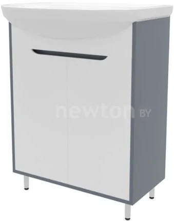Teymi Тумба под умывальник Aina 60 T60004 (белый/графит)