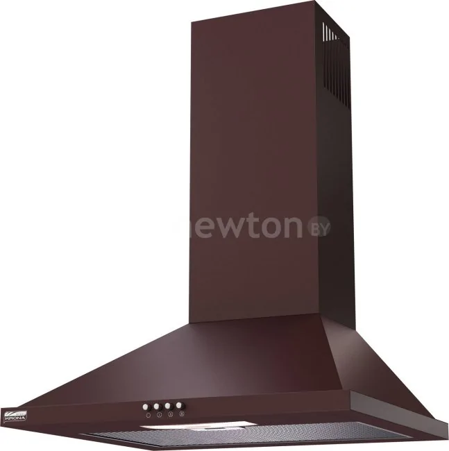 Кухонная вытяжка Krona Bella 500 Brown Push Button