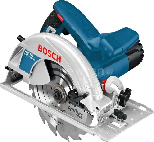 Дисковая (циркулярная) пила Bosch GKS 190 Professional 0615990K3V (с фитнес-браслетом)