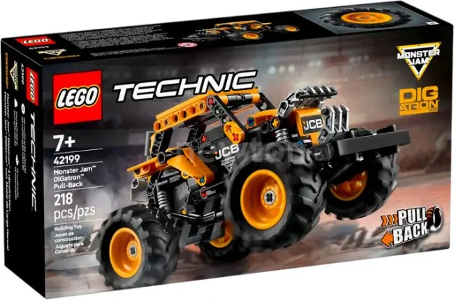 Конструктор LEGO Technic 42199 Monster Jam DIGatron Pull-Back