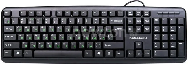 Клавиатура Nakatomi KN-02U Black