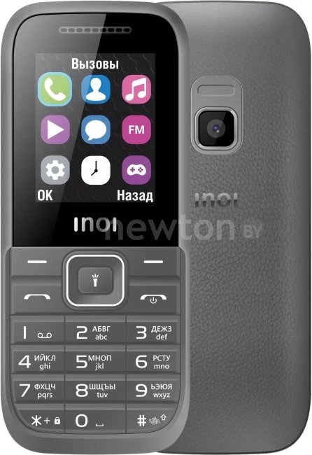 Телефон Inoi 105 2019 (темно-серый)