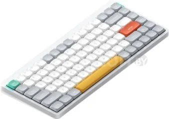 Клавиатура NuPhy Air75 V2 Ionic White (Gateron Low Profile Brown 2.0, нет кириллицы)