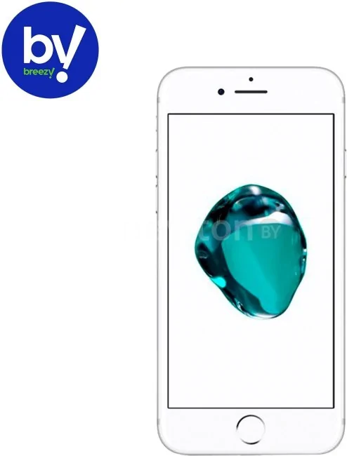 Телефон Apple iPhone 7 32GB Воcстановленный by Breezy, грейд B (серебристый)