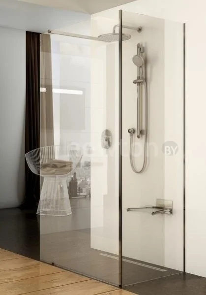 Душевой уголок Ravak Walk-In Corner 120x80 (черный/прозрачное)