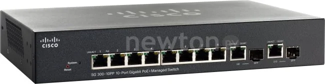 Коммутатор Cisco SG300-10PP-K9