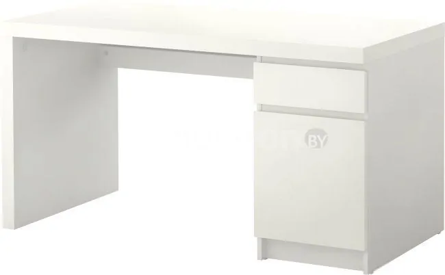 Письменный стол Ikea Мальм (белый) 303.848.60