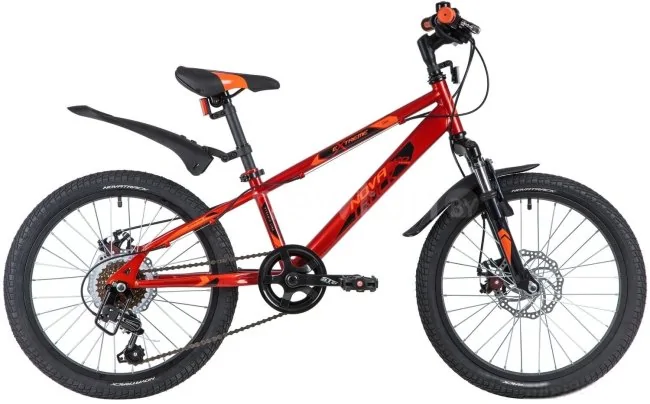 Детский велосипед Novatrack Extrime 6.D 2021 20SH6D.EXTREME.RD21 (красный)