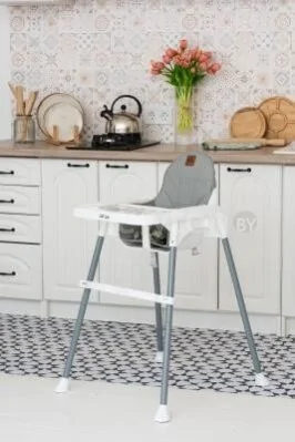 Высокий стульчик VipBaby Loft Lux (grey)