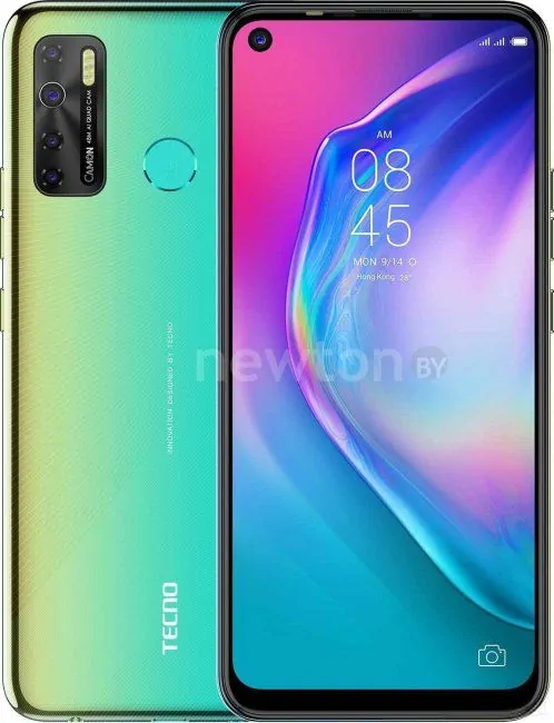 Телефон Tecno Camon 15 (золотисто-зеленый)
