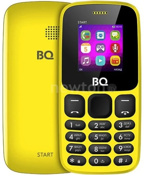 Телефон BQ-Mobile BQ-1413 Start (желтый)