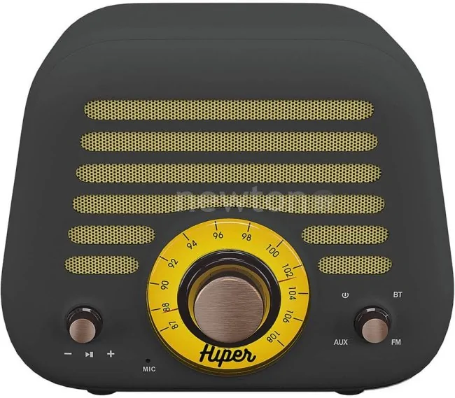 Беспроводная колонка Hiper Retro L (серый)