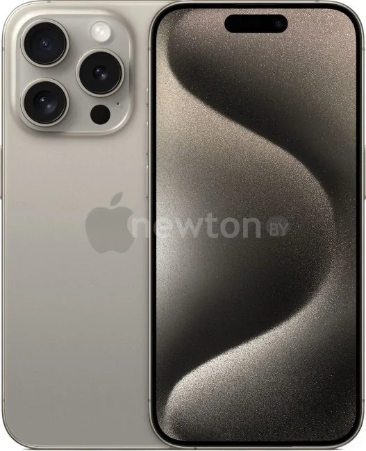 Телефон Apple iPhone 15 Pro Dual SIM 256GB (природный титан)