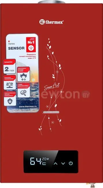 Газовая колонка Thermex S 20 MD (Art Red)
